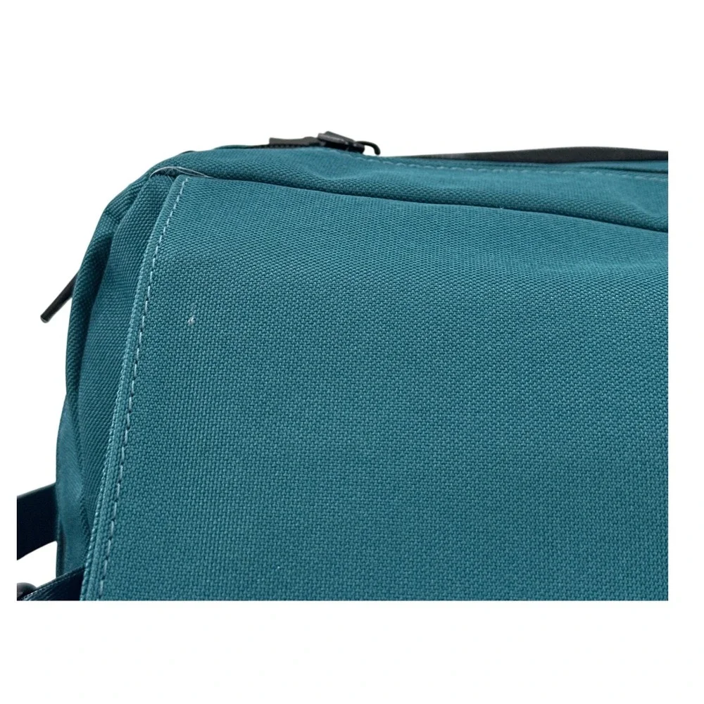 Convertible Tactical Backpack Messenger Bag Teal Blue Multi-Pocket Travel Duffel